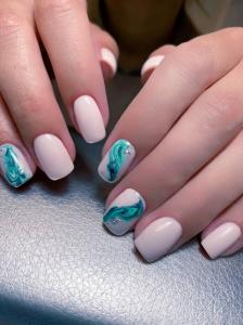 Фотография Space nails 3